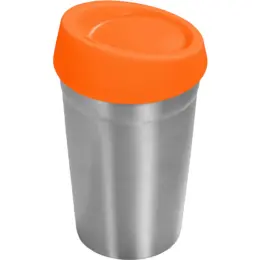 Kooshty Go-Jo Stainless Steel & Plastic Double-Wall Tumbler Orange